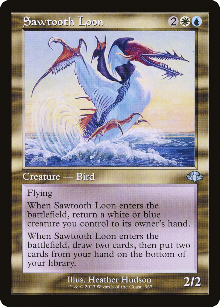Image of Sawtooth Loon (Retro) [Dominaria Remastered]