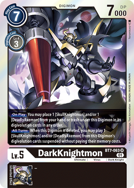 Image of DarkKnightmon [BT7-063] [Next Adventure]