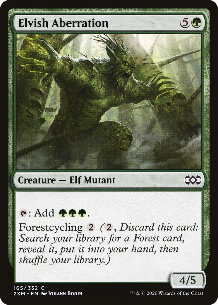 Image of Elvish Aberration [Double Masters]