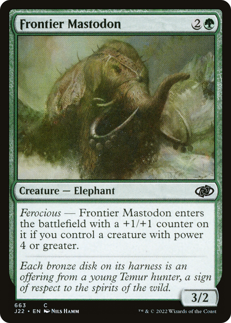 Image of Frontier Mastodon [Jumpstart 2022]