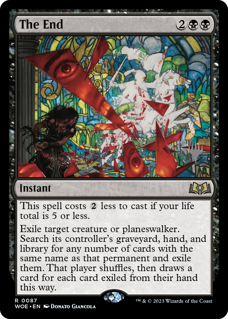 Image of The End (Promo Pack) [Wilds of Eldraine Promos]