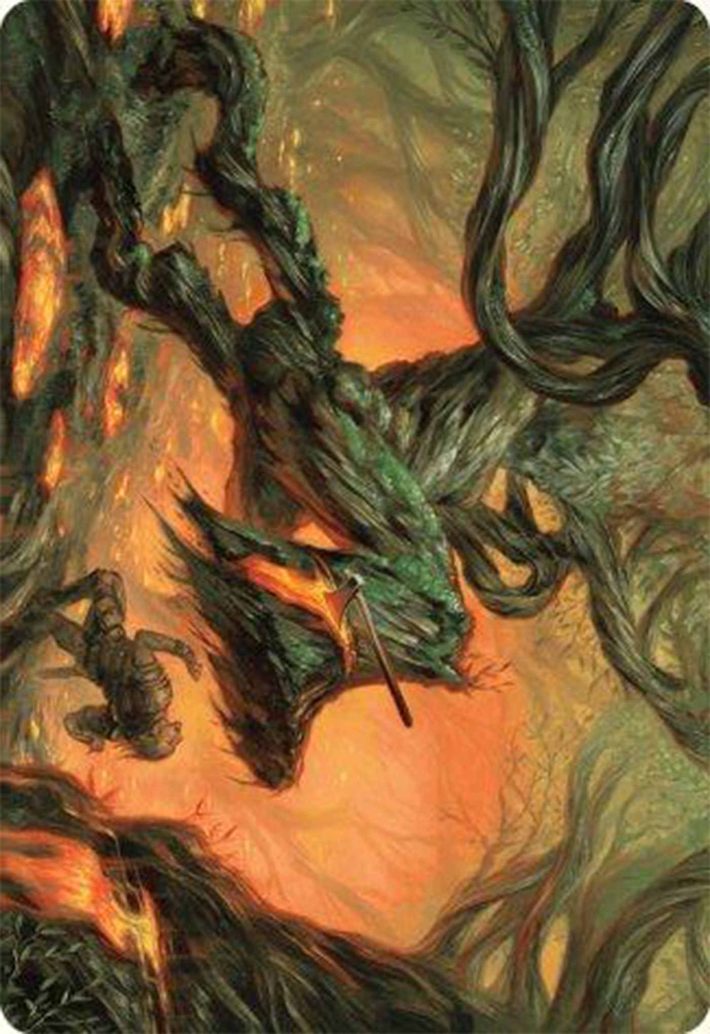 Image of Stump Stomp Art Card [Modern Horizons 3 Art Series]