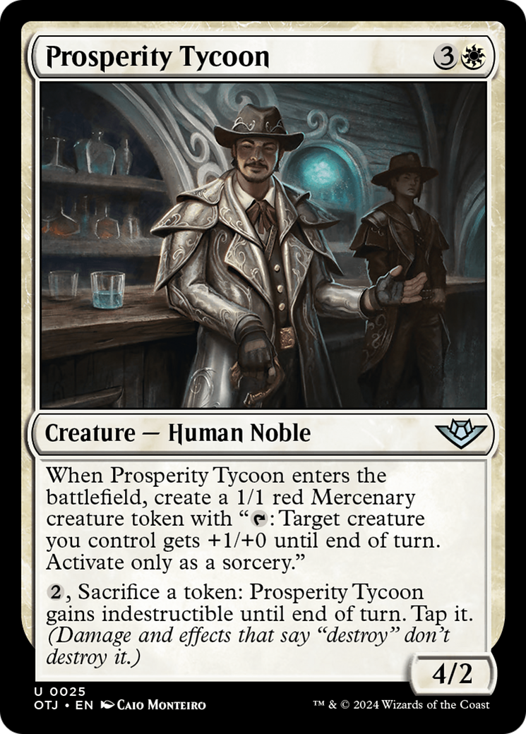 Image of Prosperity Tycoon [Outlaws of Thunder Junction]