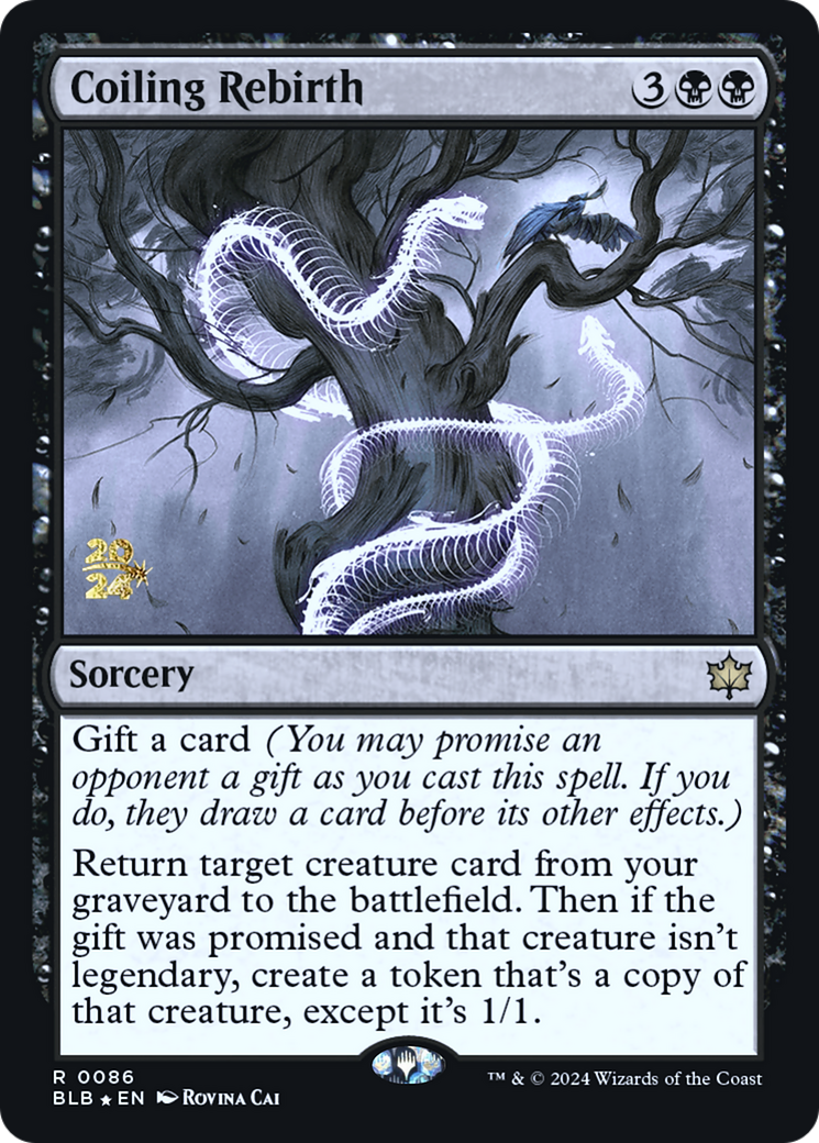 Image of Coiling Rebirth [Bloomburrow Prerelease Promos]