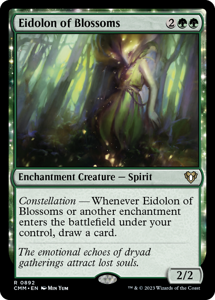 Image of Eidolon of Blossoms [Commander Masters]