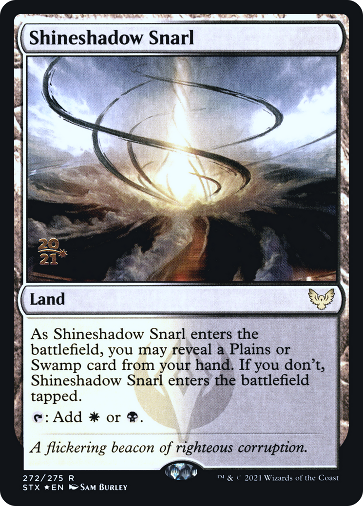 Image of Shineshadow Snarl [Strixhaven: School of Mages Prerelease Promos]