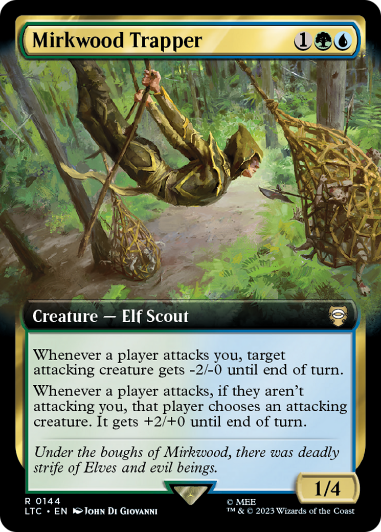 Image of Mirkwood Trapper (Extended Art) [The Lord of the Rings: Tales of Middle-Earth Commander]