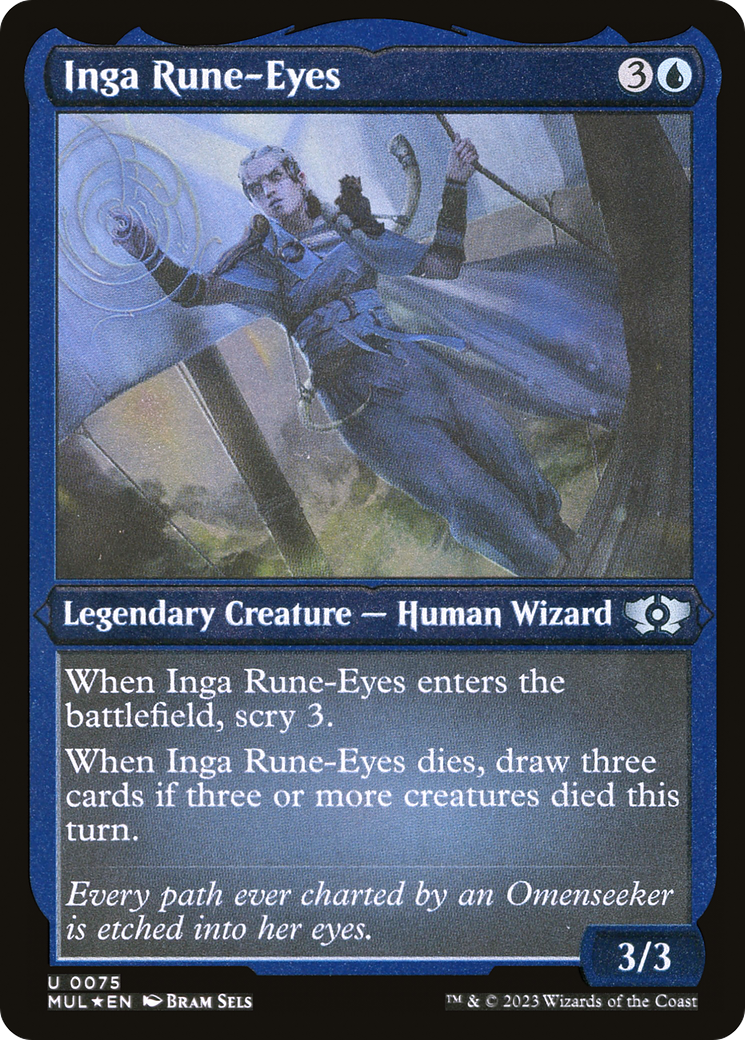 Image of Inga Rune-Eyes (Foil Etched) [Multiverse Legends]