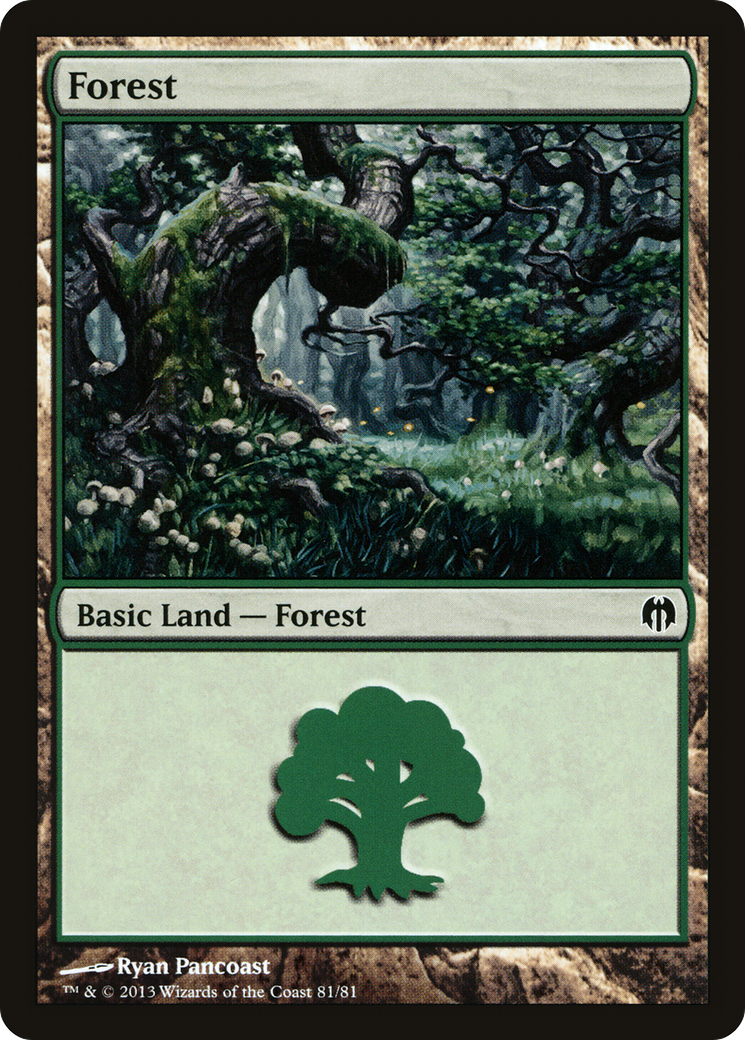 Image of Forest (81) [Duel Decks: Heroes vs. Monsters]