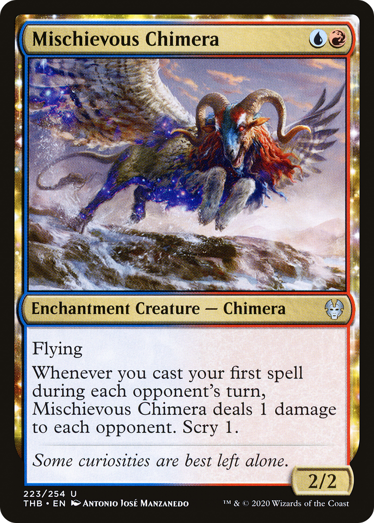 Image of Mischievous Chimera [Theros Beyond Death]