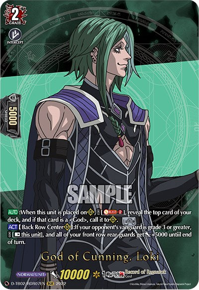 God of Cunning, Loki (D-TB02/RGR07EN) [Record of Ragnarok]