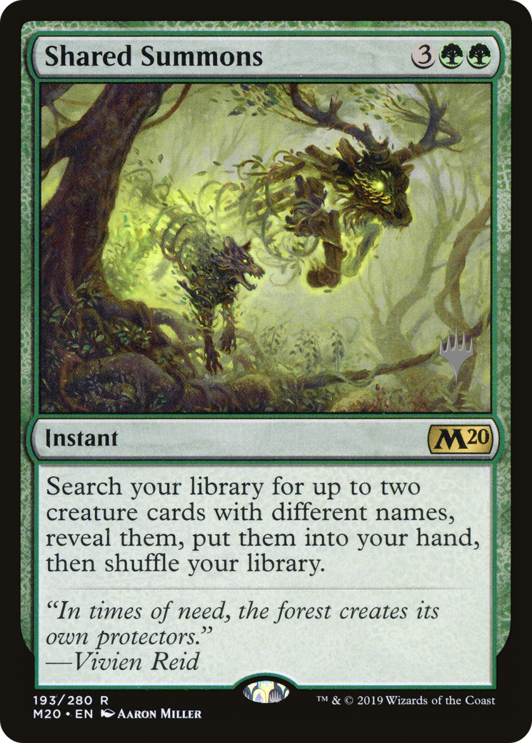 Image of Shared Summons (Promo Pack) [Core Set 2020 Promos]