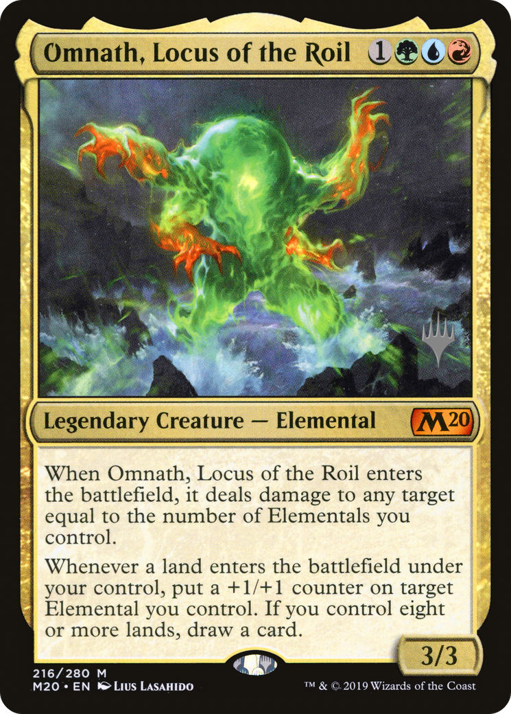 Image of Omnath, Locus of the Roil (Promo Pack) [Core Set 2020 Promos]