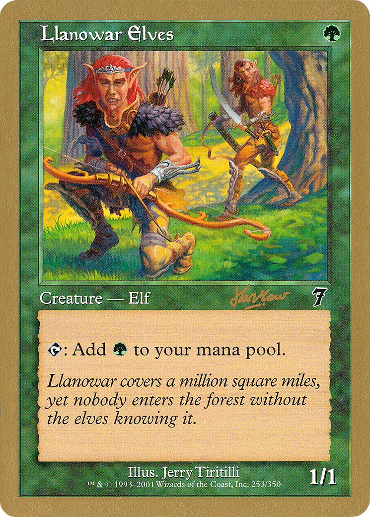 Image of Llanowar Elves (Sim Han How) [World Championship Decks 2002]