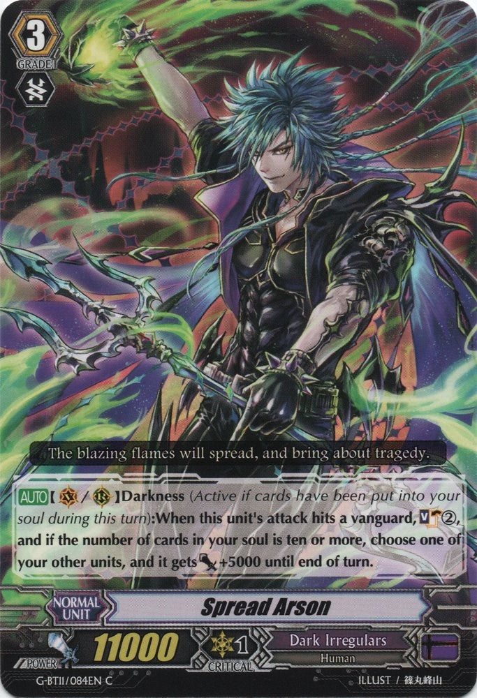 Image of Spread Arson (G-BT11/084EN) [Demonic Advent]
