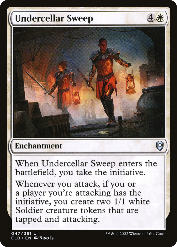 Image of Undercellar Sweep [Commander Legends: Battle for Baldur's Gate]