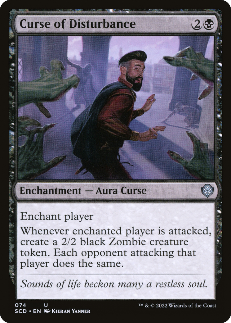 Image of Curse of Disturbance [Starter Commander Decks]