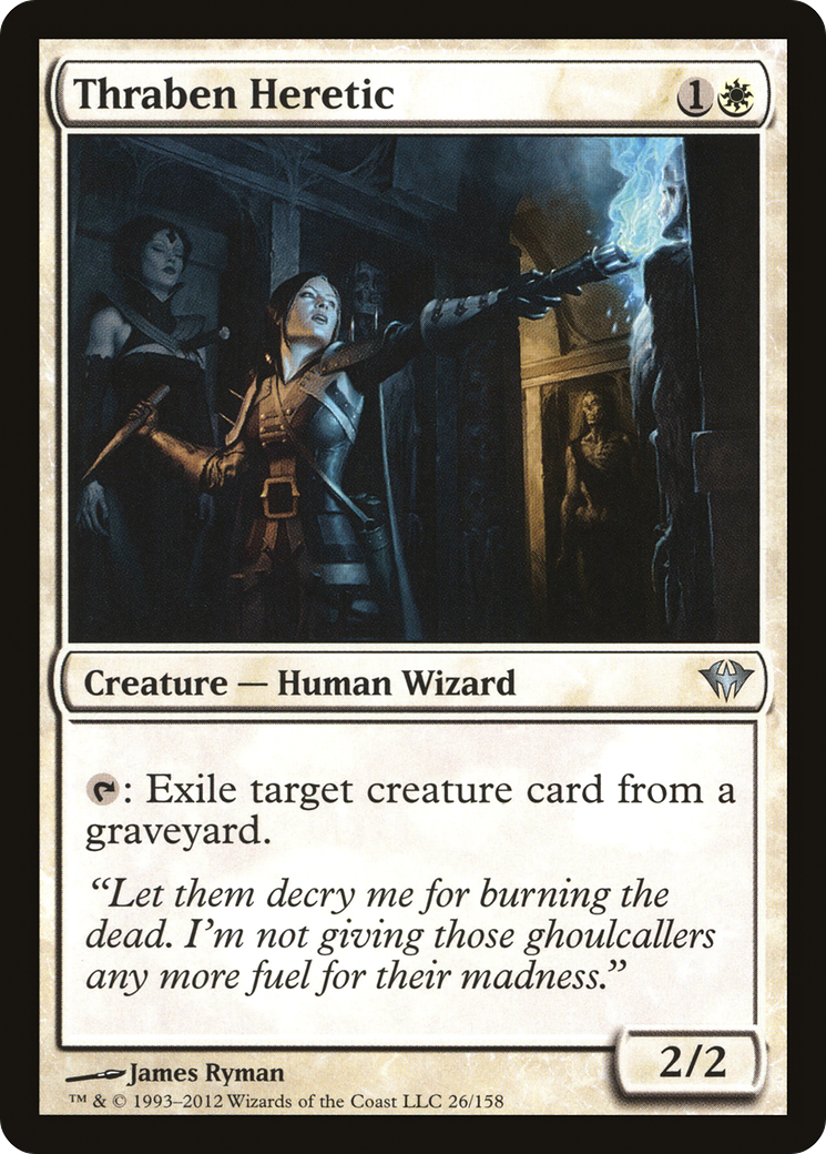 Image of Thraben Heretic [Dark Ascension]