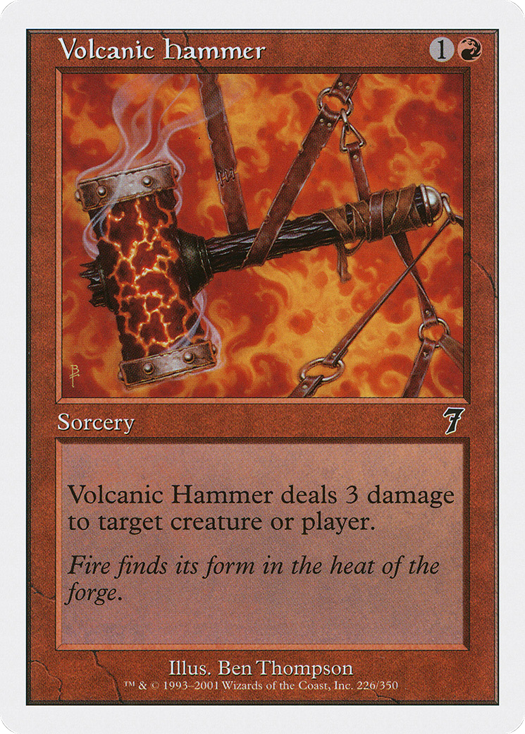 Image of Volcanic Hammer [Seventh Edition]
