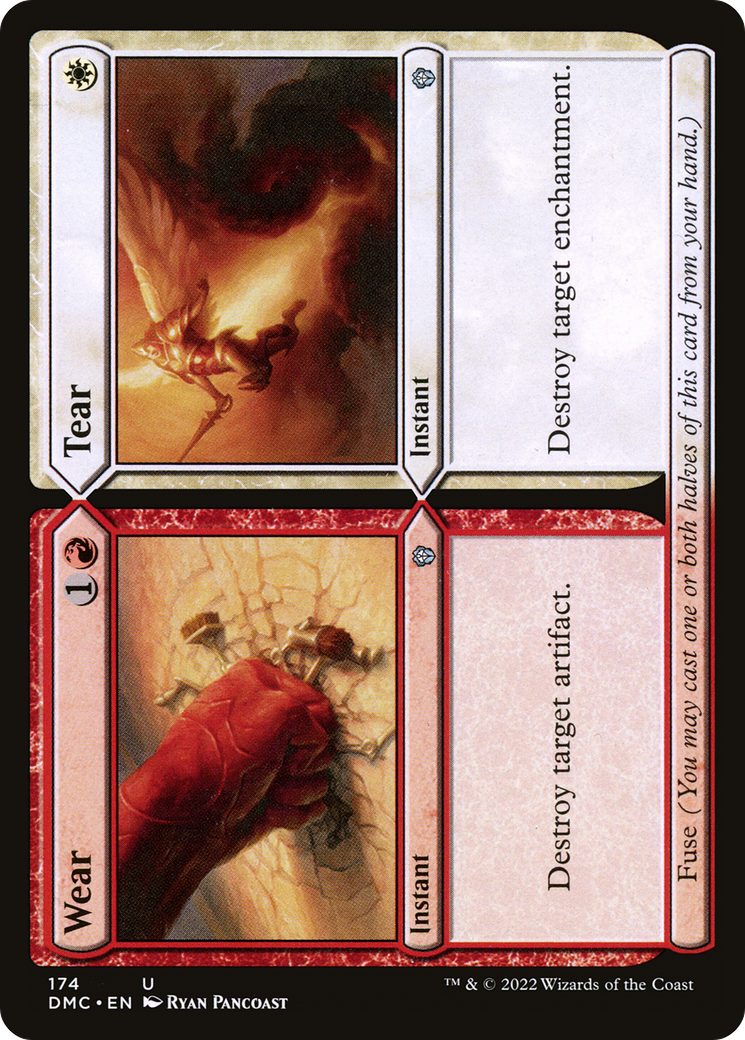 Image of Wear // Tear [Dominaria United Commander]