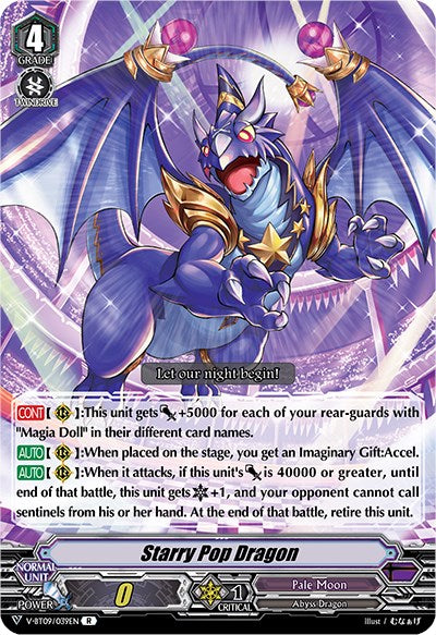 Image of Starry Pop Dragon (V-BT09/039EN) [Butterfly d'Moonlight]