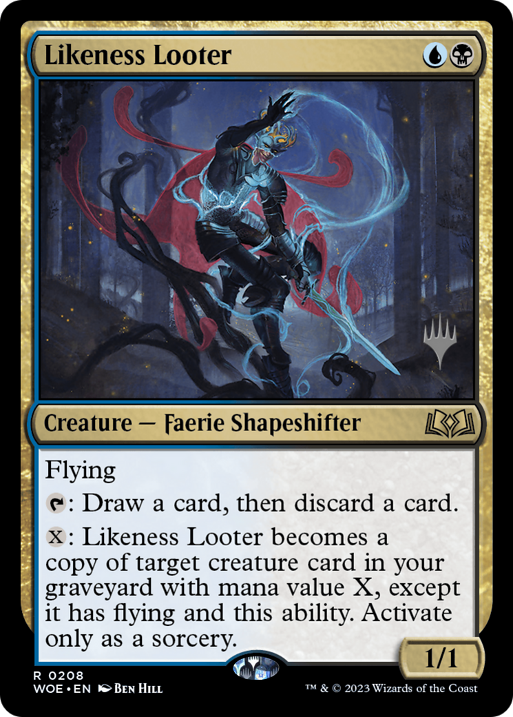 Image of Likeness Looter (Promo Pack) [Wilds of Eldraine Promos]