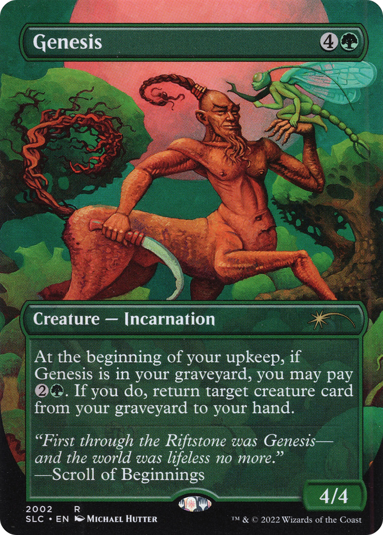 Image of Genesis (Borderless) [Secret Lair Countdown Kit]