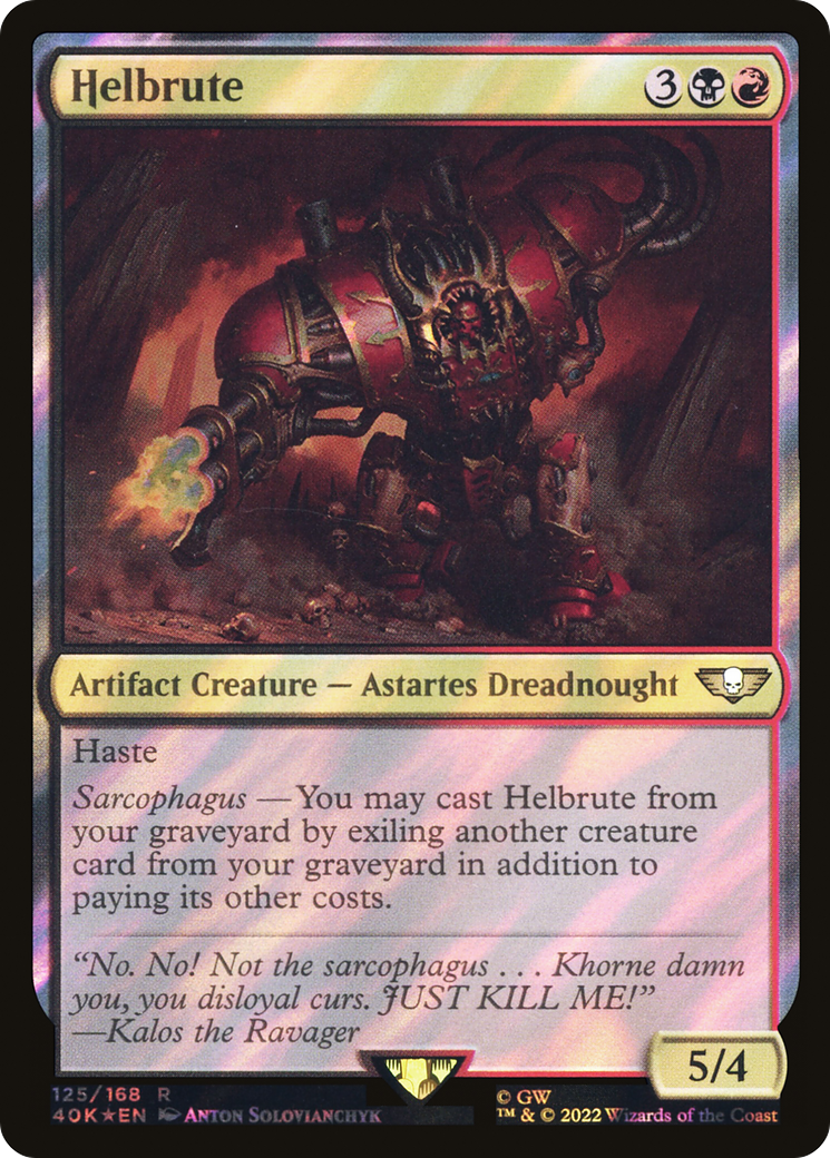 Image of Helbrute (Surge Foil) [Warhammer 40,000]