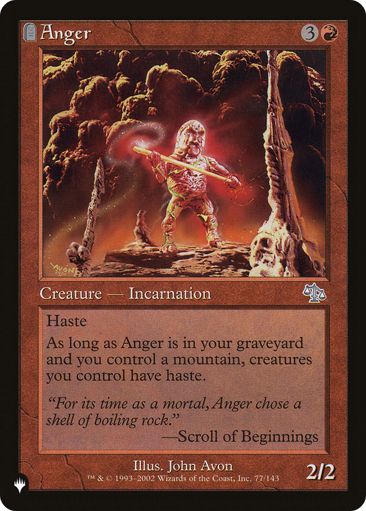 Image of Anger (JUD) [The List]