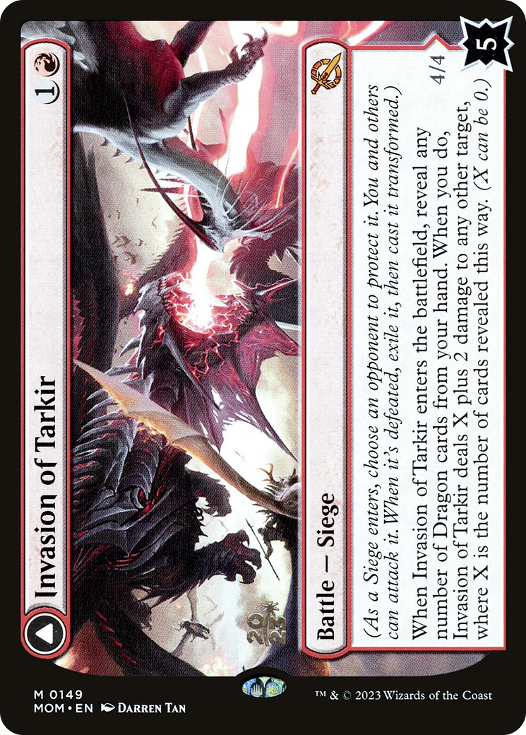Image of Invasion of Tarkir // Defiant Thundermaw [March of the Machine Prerelease Promos]