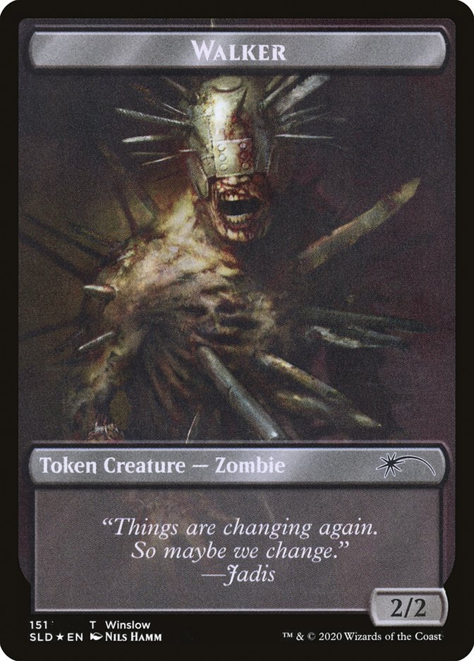 Image of Walker (150 //151) Double-Sided Token [Secret Lair Drop Series]