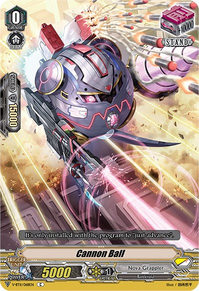Image of Cannon Ball (V-BT11/068EN) [Storm of the Blue Cavalry]
