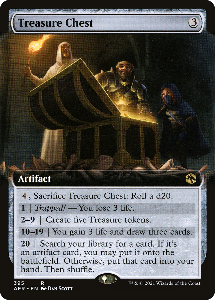 Image of Treasure Chest (Extended Art) [Dungeons & Dragons: Adventures in the Forgotten Realms]