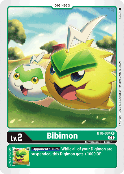 Image of Bibimon [BT8-004] [New Awakening]