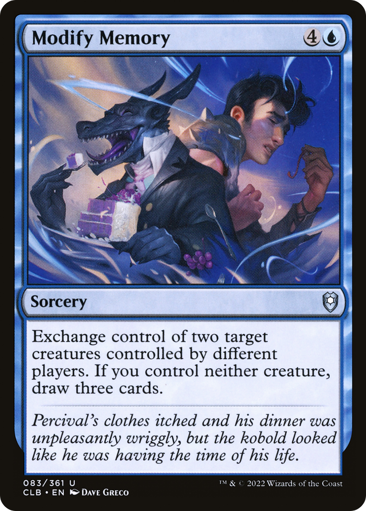 Image of Modify Memory [Commander Legends: Battle for Baldur's Gate]
