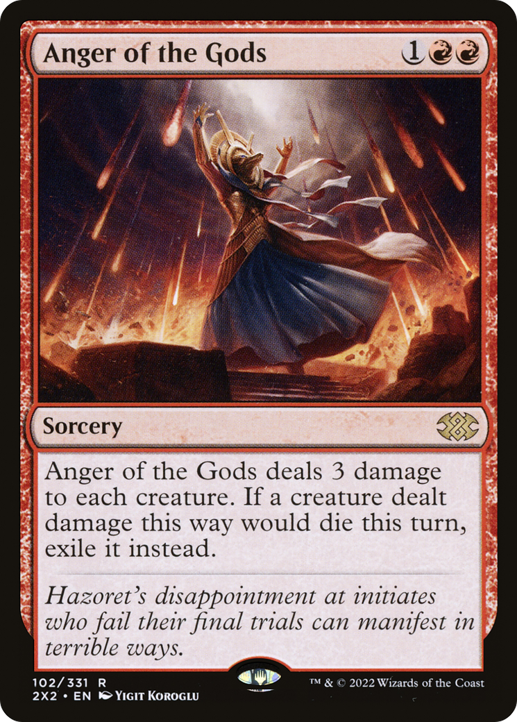 Image of Anger of the Gods [Double Masters 2022]