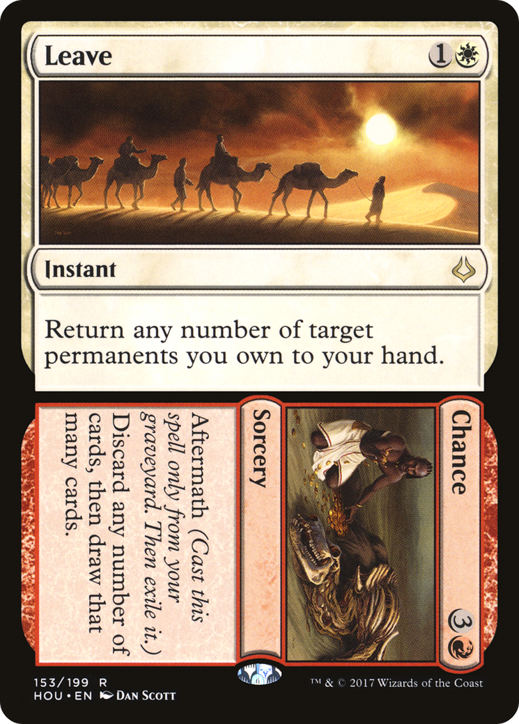 Image of Leave // Chance [Hour of Devastation]