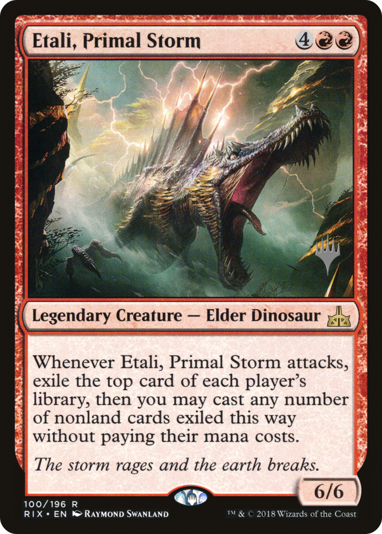 Image of Etali, Primal Storm (Promo Pack) [Rivals of Ixalan Promos]