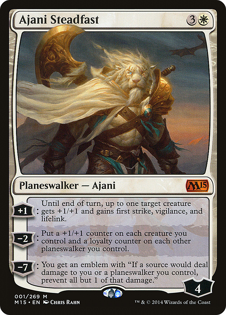 Image of Ajani Steadfast [Magic 2015]