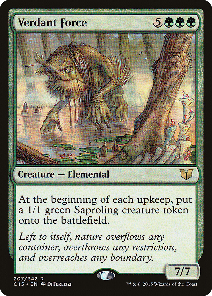Image of Verdant Force [Commander 2015]