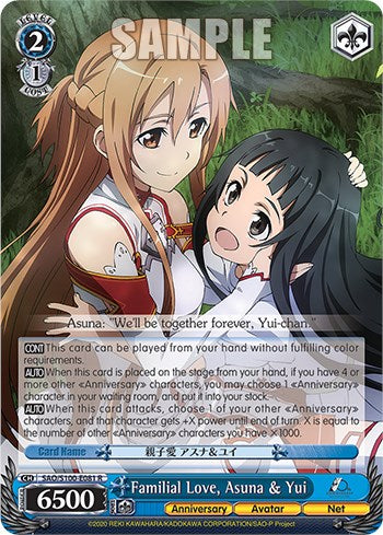 Image of Familial Love, Asuna & Yui [Sword Art Online Animation 10th Anniversary]