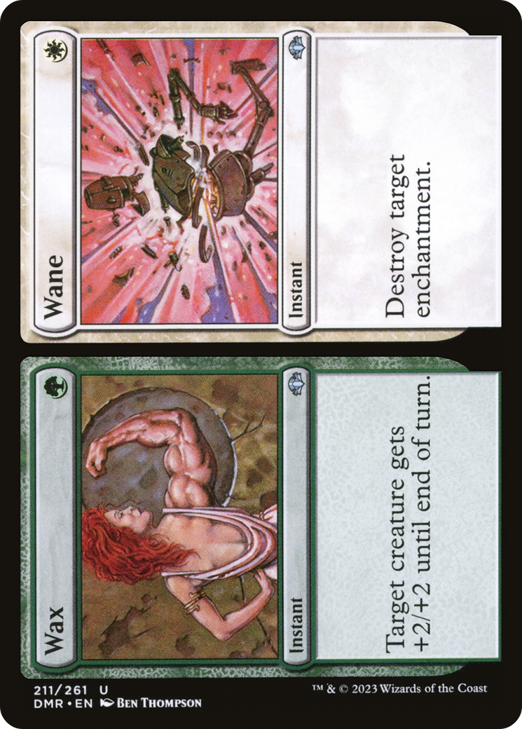 Image of Wax // Wane [Dominaria Remastered]
