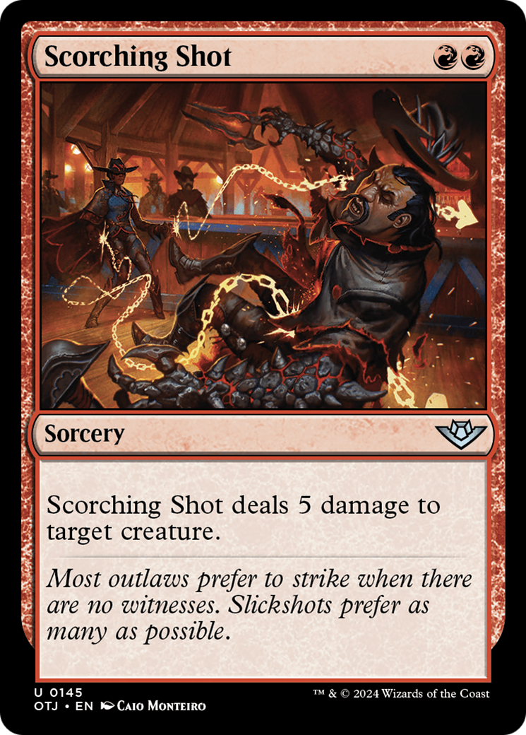 Image of Scorching Shot [Outlaws of Thunder Junction]