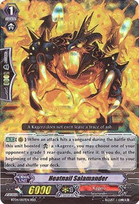 Image of Heatnail Salamander (BT04/007EN) [Eclipse of Illusionary Shadows]