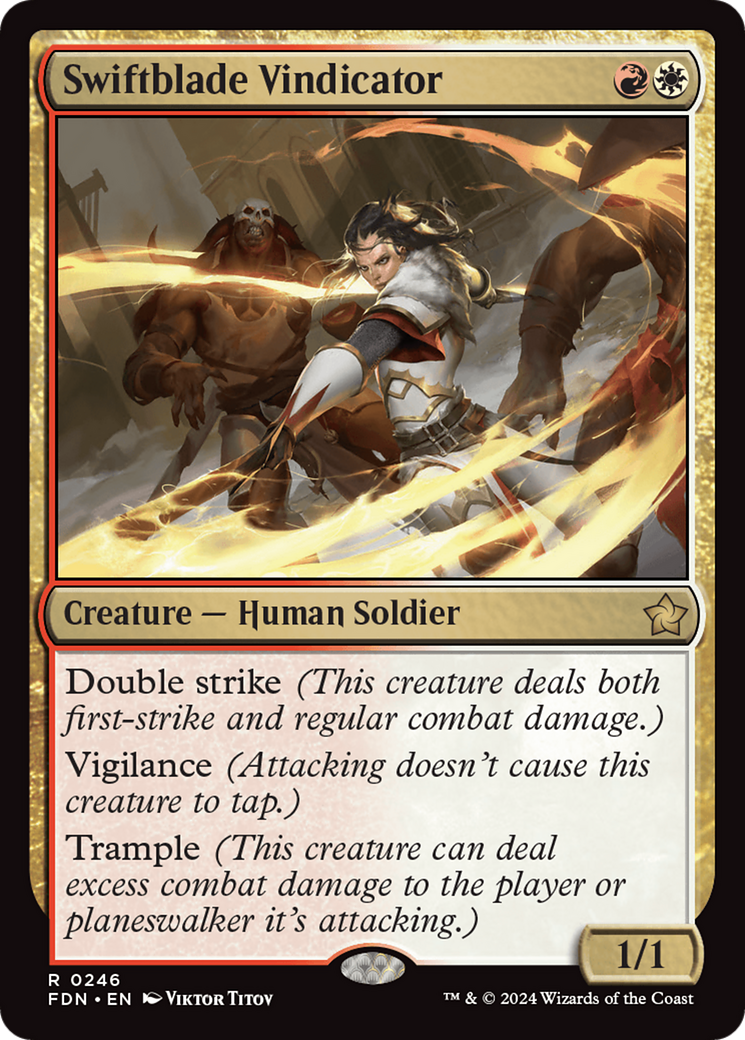 Image of Swiftblade Vindicator [Foundations]