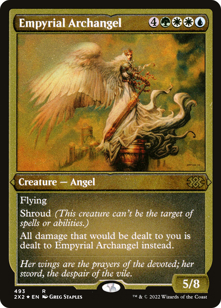 Image of Empyrial Archangel (Foil Etched) [Double Masters 2022]