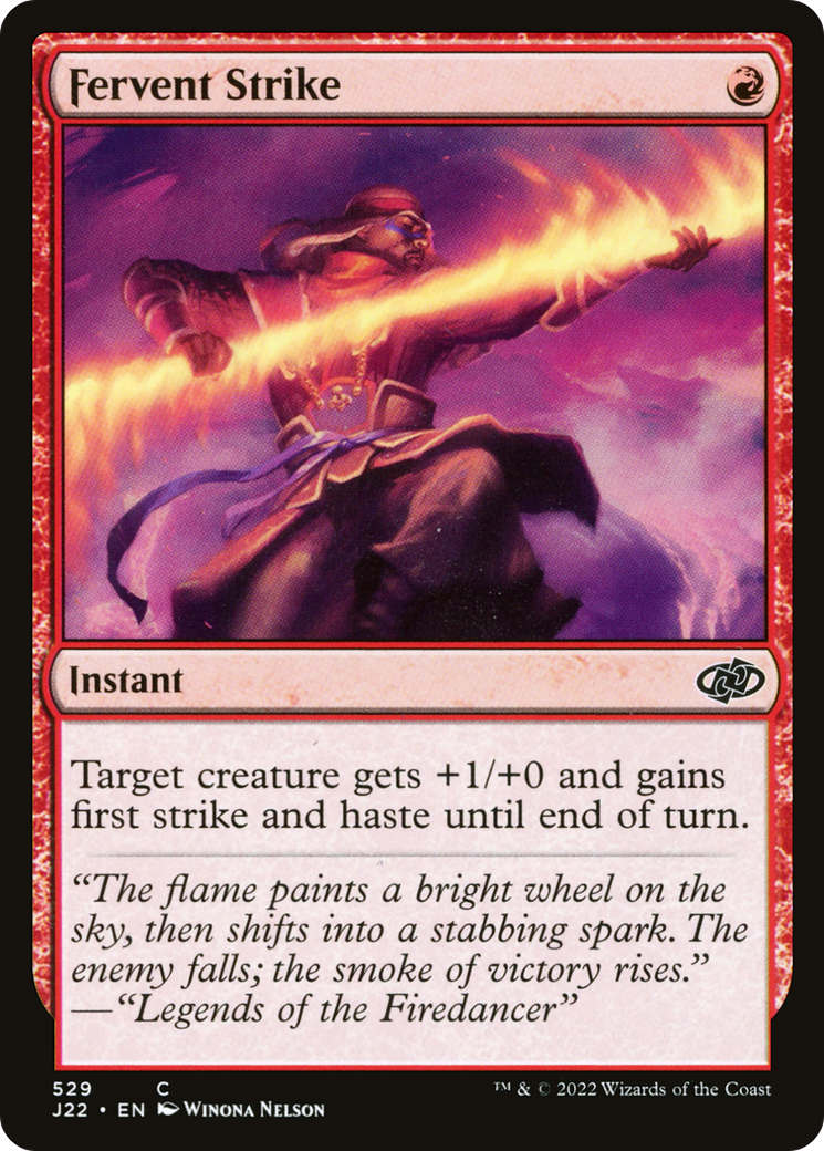 Image of Fervent Strike [Jumpstart 2022]
