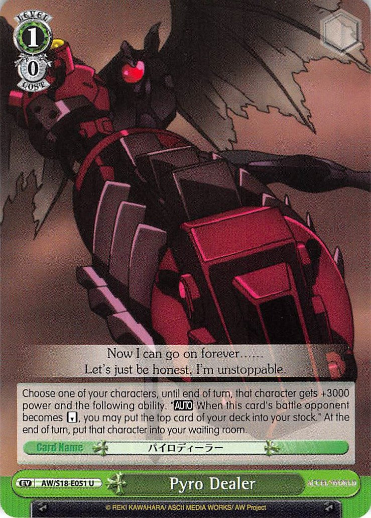Image of Pyro Dealer (AW/S18-E051 U) [Accel World]