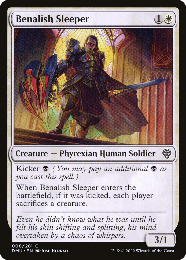 Image of Benalish Sleeper [Dominaria United]