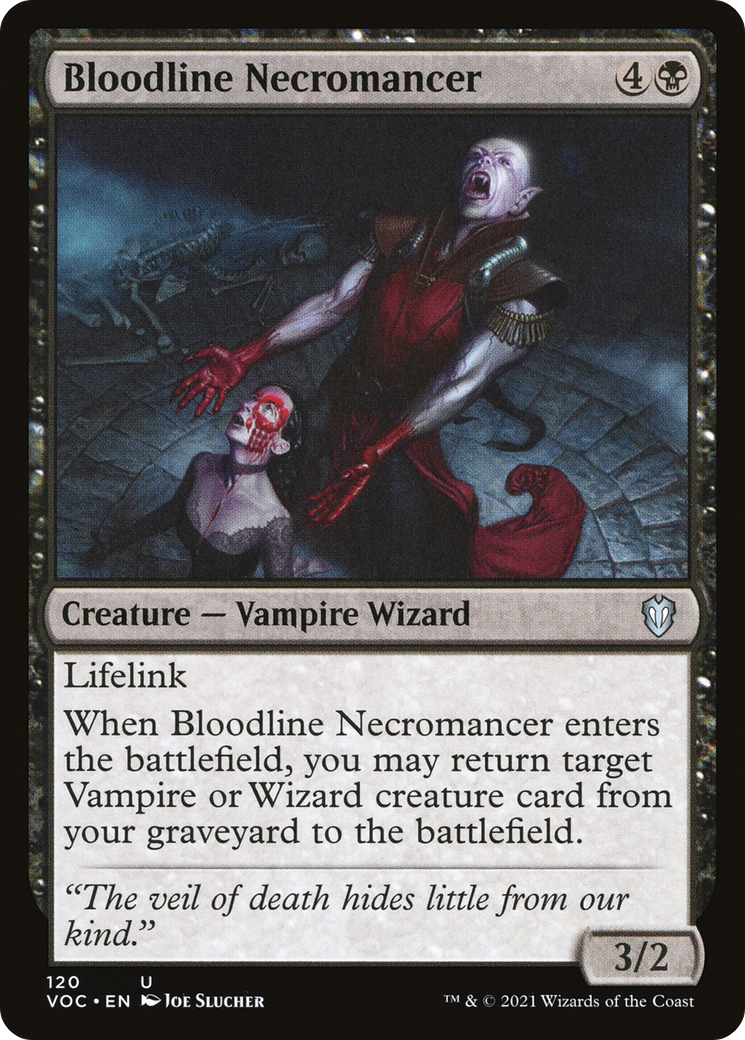 Image of Bloodline Necromancer [Innistrad: Crimson Vow Commander]